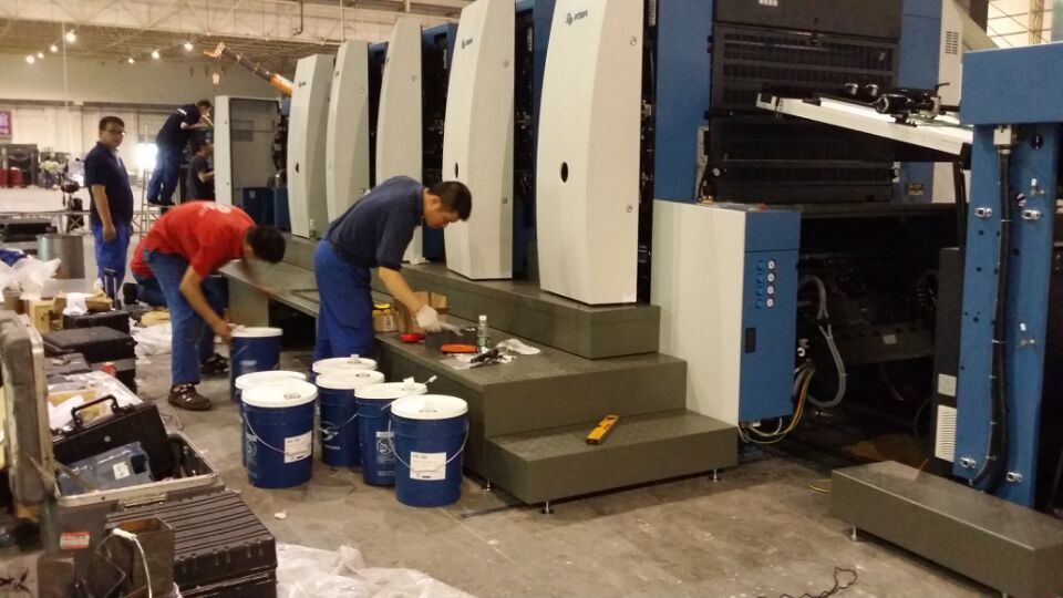 朗通公司喜獲高寶2015印刷展-印刷設(shè)備潤(rùn)滑油供應(yīng)商